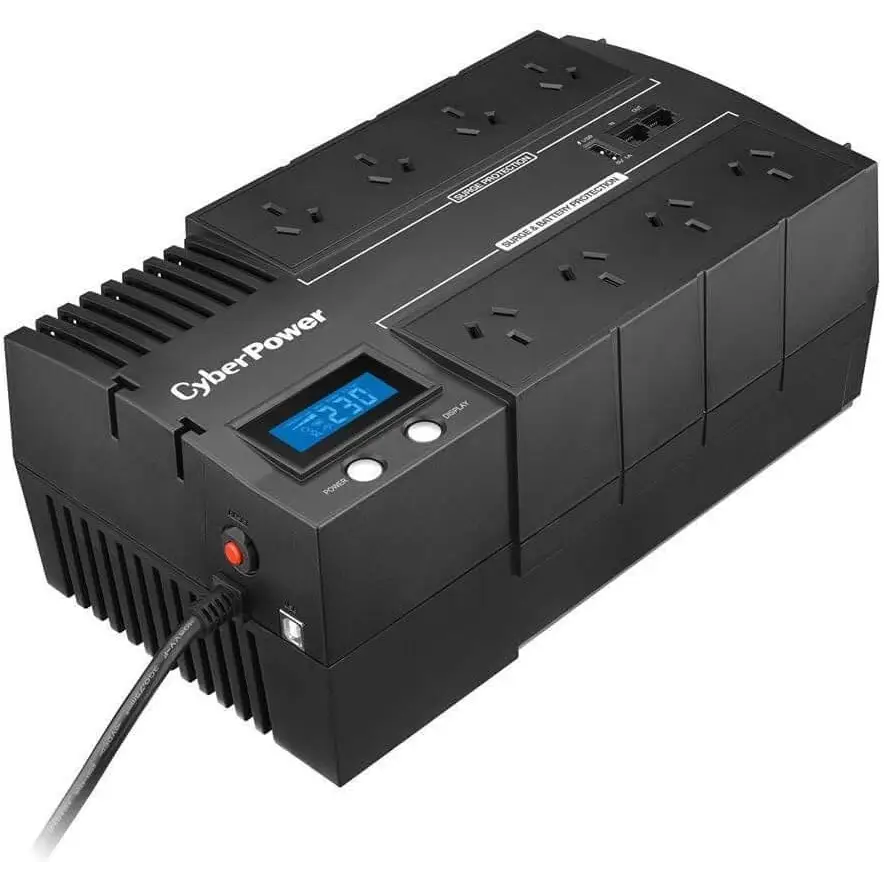 CyberPower BR1200ELCD BRIC LCD 1200VA / 720W Simulated Sine Wave UPS