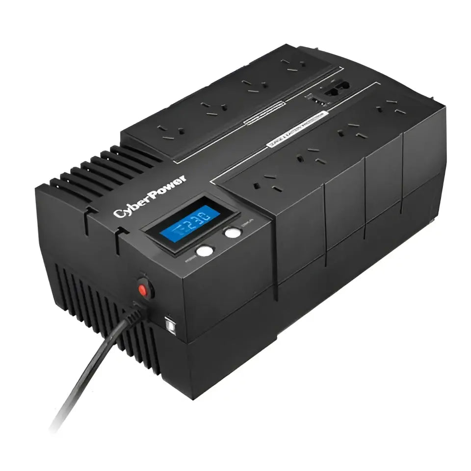 CyberPower BRIC-LCD 1000VA/600W (10A) Line Interactive UPS - (BR1000ELCD)-2 Yrs Adv. Replacement incl.Int. Batteries