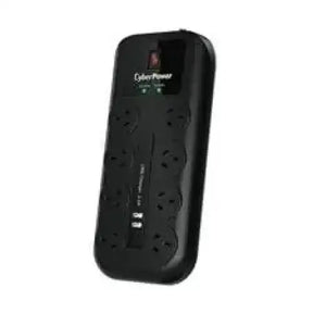 CyberPower Home Theater Series 8 Outlet + 2 USB Surge Protector & Powerboard
