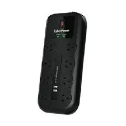 CyberPower Home Theater Series 8 Outlet + 2 USB Surge Protector & Powerboard