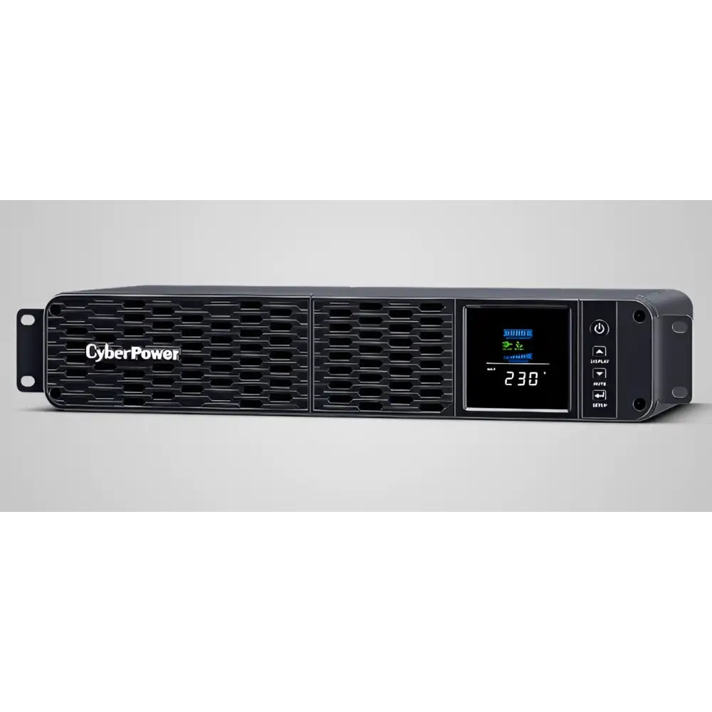 CyberPower PFC Sinewave Short-Depth Series 1600VA/1000W Rackmount- 2U -(CP1600EIPFCRM2U)12V/9Ah*2 6x IEC C13 2 Yrs Adv.