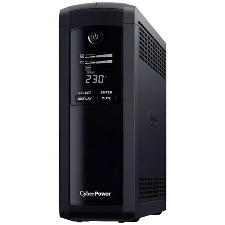 Cyberpower Systems Value Pro-(Vp1200elcd)- 1200va / 720w Line Interactive Ups – 2* 12v/7.2ah 2 Yrs Adv. Replacement Wty
