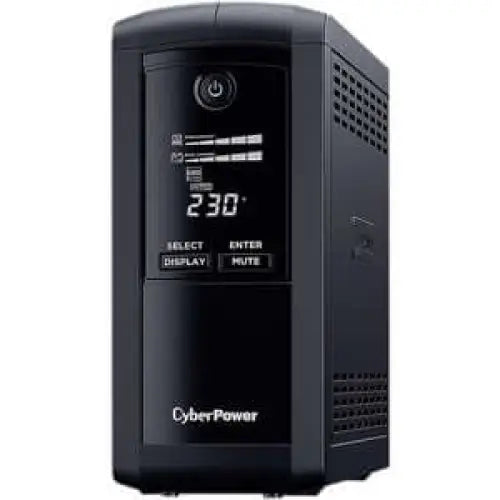 CyberPower Systems Value Pro-(VP700ELCD)- 700VA / 390W Line Interactive UPS - 1* 12V/7AH - 2 Yrs Adv. Replacement WTY