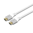 Cygnett Unite 8K HDMI to Cable (1.5M) - White (CY4864CYHDC) Braided Supports 8k (60Hz) & 4k (120Hz) Flexible Materials