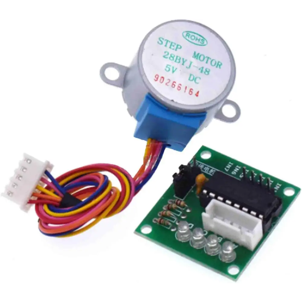 DC 5V 28BYJ-48 Reduction Step Motor Gear Stepper 4 Phase + ULN2003 Driver Board for DIY Electronics Kit