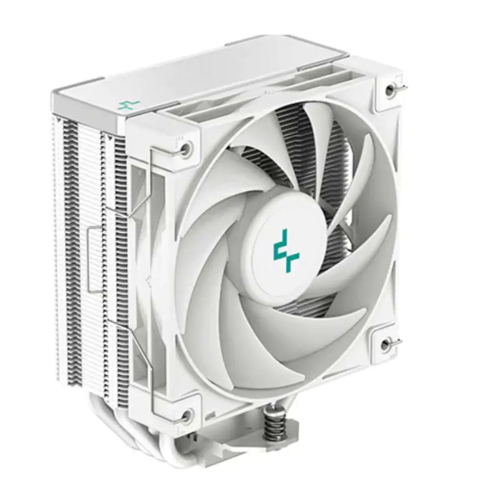 DeepCool AK400 White Performance CPU Cooler 4 Heat Pipe Tower High-Performance FDB Fan 220W Dissipation