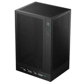 DeepCool CH170 DIGITAL ITX Case Digital Status Display Extremely portable size Abundant Airflow Ventilation Mesh panels