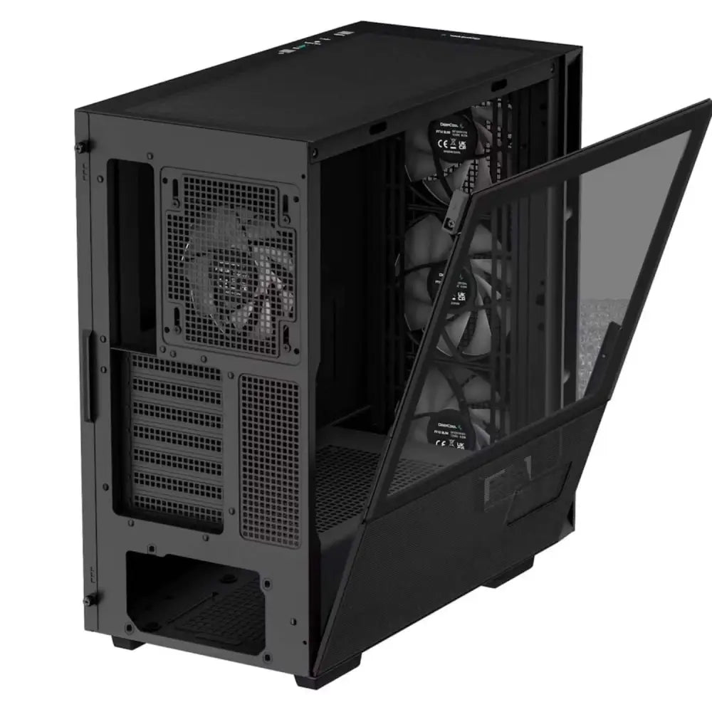 DeepCool CH560 DIGITAL High Airflow Mid-Tower Case Mini-ITX/ Micro-ATX/ ATX/ E-ATX Magnetic Hybrid Mesh,Tempered Glass