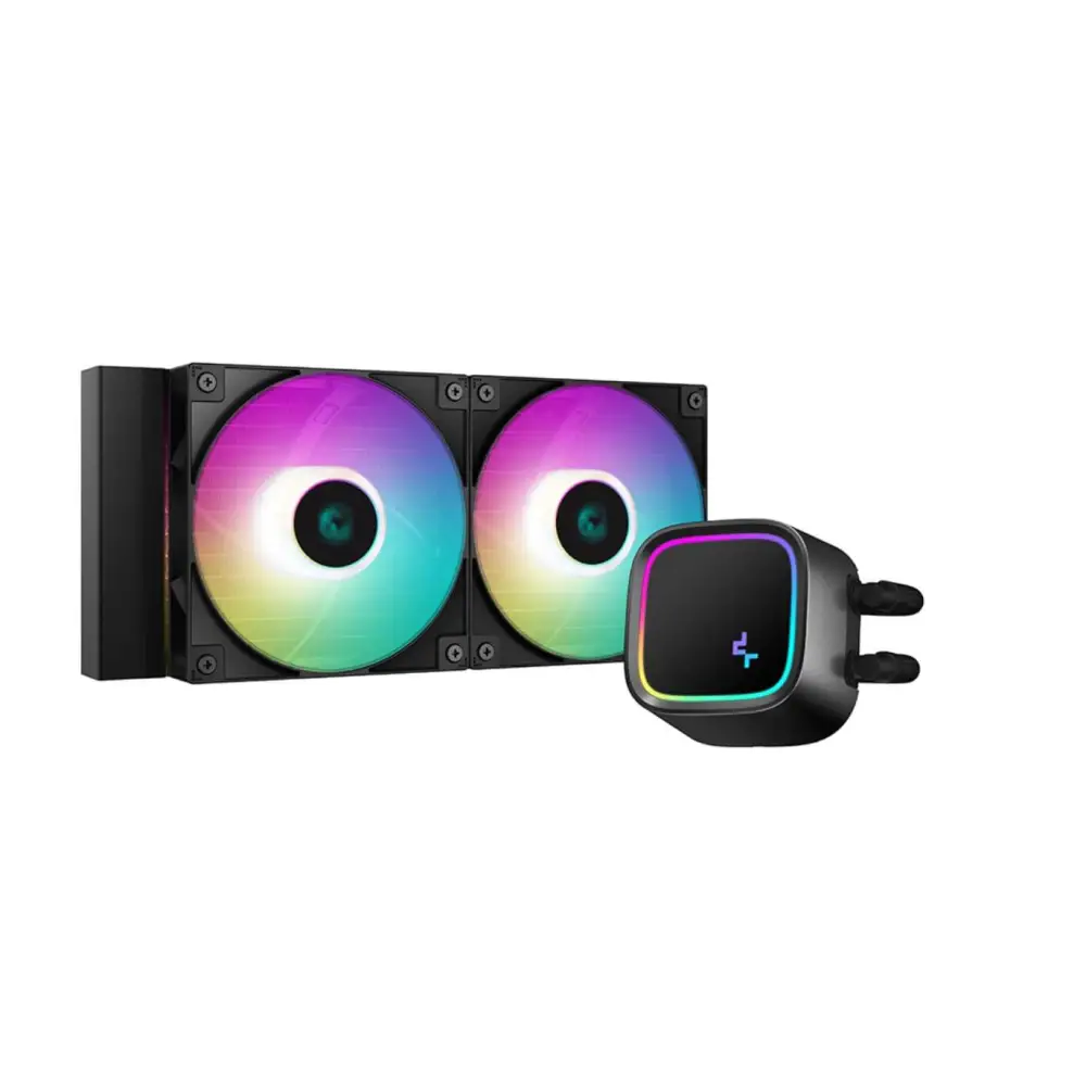 DeepCool LE520 240mm ARGB All-in-One Liquid CPU Cooler 220W Heat Dissipation,Hydro Bearing Intel