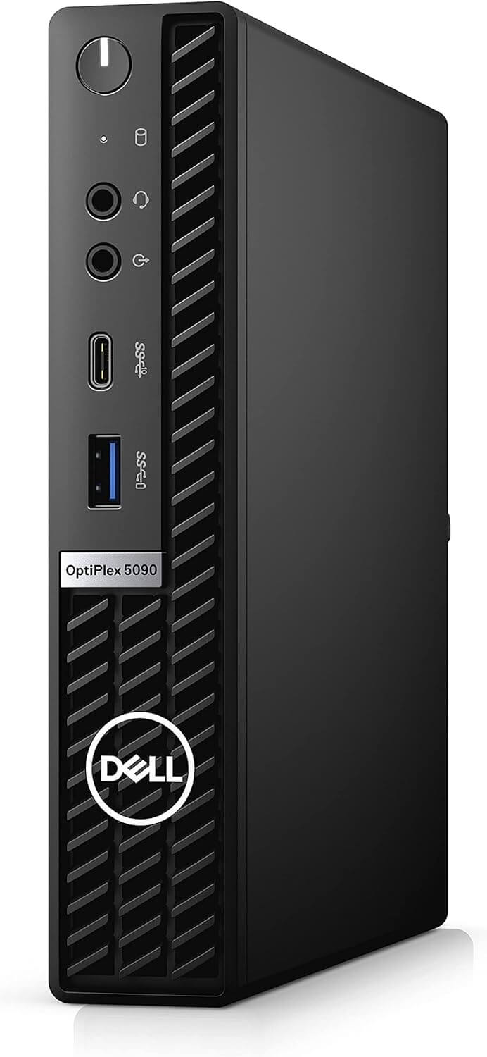 Dell Optiplex 5090 Micro Desktop | Core i5-10500T - 256GB SSD Hard Drive - 16GB RAM | 6 cores @ 3.8 GHz Win 11-