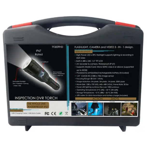 E-TAC3 HD Torch Cam - PC MART AUSTRALIA