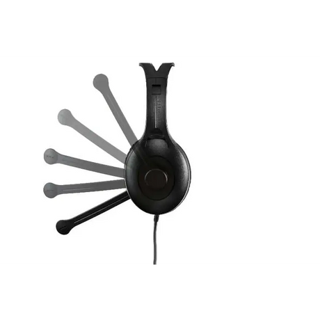 Edifier K800 USB Headset With Microphone - 120 Degree Rotation Leather Padded Ear Cups - No box