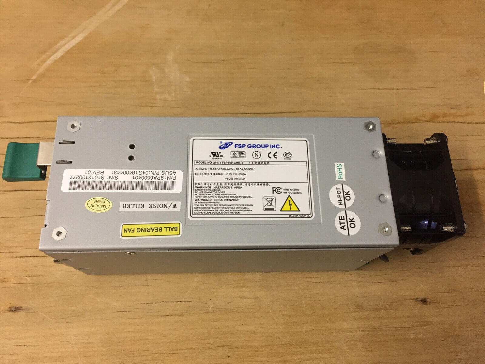 FSP Hot Swap Server Power Supply 650W FSP650-22MR1powersupply