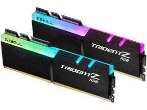 G.SKILL F4-3200C16D-16GTZR 16GB (2 x 8GB)/ PC4-25600 / DDR4 3200 Mhz/ Timings 16-18-18-38/ Voltage 1.35V/ Trident Z RGB