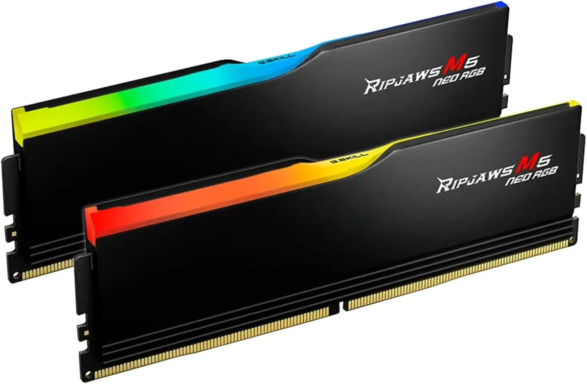 G.Skill Ripjaws M5 Neo RGB DDR5-6000 32GB (2x16GB) CL36-36-36-96 1.35V Desktop Memory Intel XMP / AMD EXPO BLACK