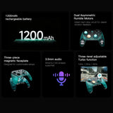 GameSir G7 Pro 8K PC Wireless Controller for Windows with TMR Joysticks Dual-Mode Trigger Stops Four Remappable Macro