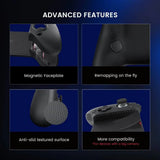 GameSir G8 Plus Bluetooth Mobile Game Controller for Switch & iOS Android Tablets Wireless Gamepad with Hall Effect