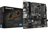 Gigabyte B760M DS3H DDR4 Motherboard - Supports Intel Core 14th Gen CPUs 6 + 2 + 1 Phases Digital VRM up to 5333MHz