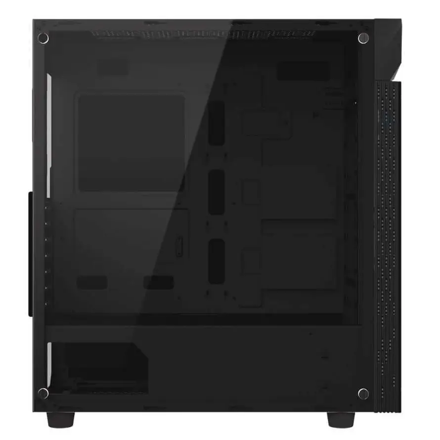 Gigabyte C200 RGB Tempered Glass ATX Mid-Tower PC Gaming Case 2x3.5’’ 2x2.5’’ 2xUSB3.0 Detachable Dust Filter Liquid