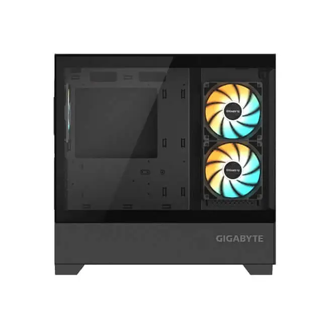 Gigabyte C201 PANORAMIC Mid Tower mini-ITX/m-ATX Black H431x W242x D430 mm 5 Slots USB 3.0 x2 H=502 W=313 D=525