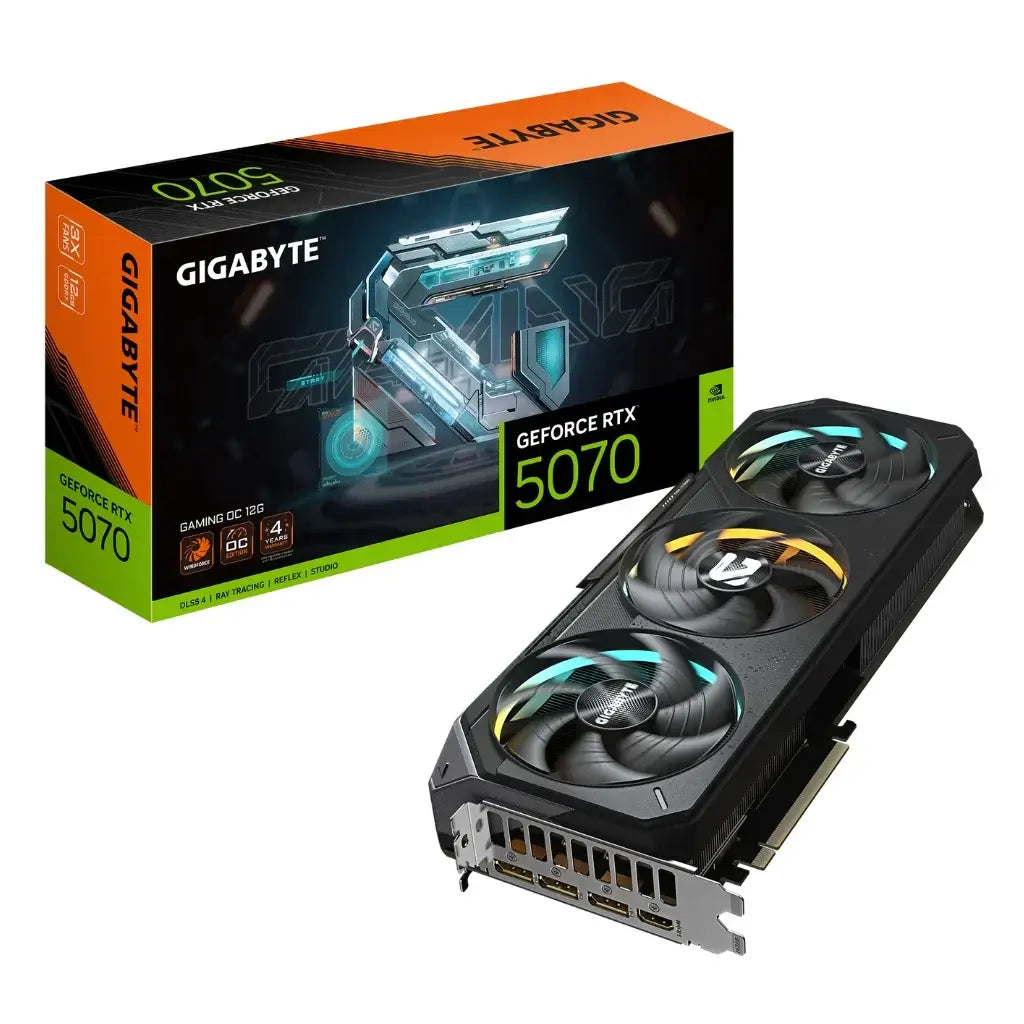 Gigabyte GeForce RTX 5070 GAMING OC 12G Video Card