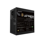 Gigabyte UD750GM PG5 v2 750W ATX PSU Power Supply 80+ Gold >90% Black Flat Cables Single +12V Rail Japanese >100K Hrs