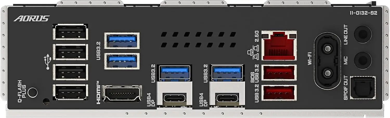 GIGABYTE X870E AORUS Elite WIFI7 AM5 LGA 1718 ATX DDR5 4X M.2 PCIe 5.0 USB4 Wi-Fi 7 2.5GbE LAN EZ-Latch Q-Flash