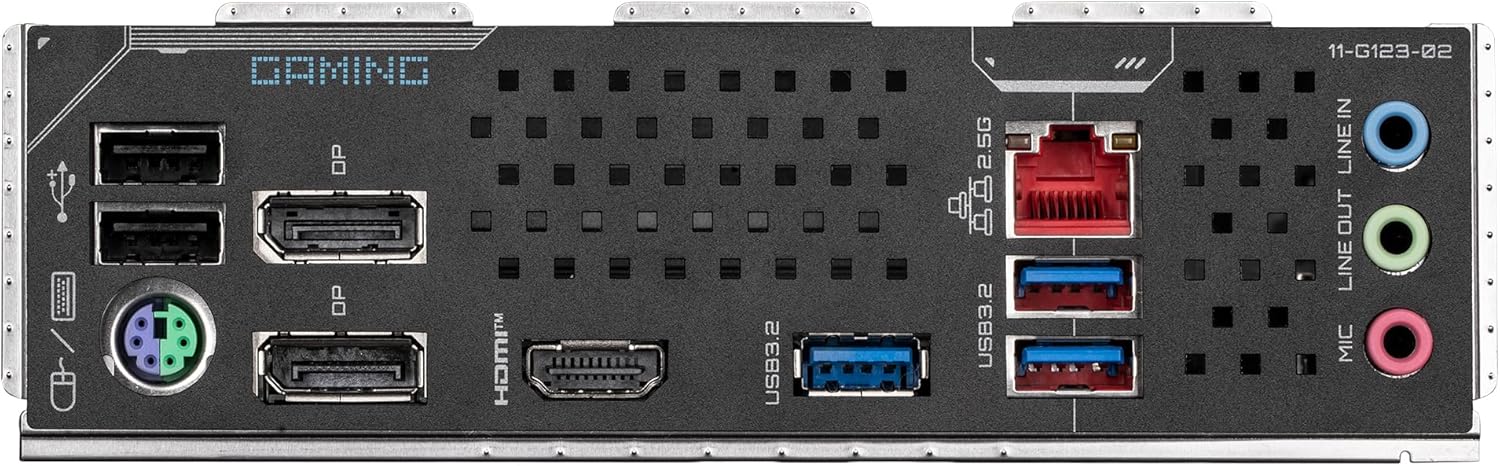 GIGABYTE Z890M Gaming X Motherboard - Supports Intel Core Ultra (Series 2) CPUs 8 + 1 + 2 Phases VRM up to 8800MHz DDR5