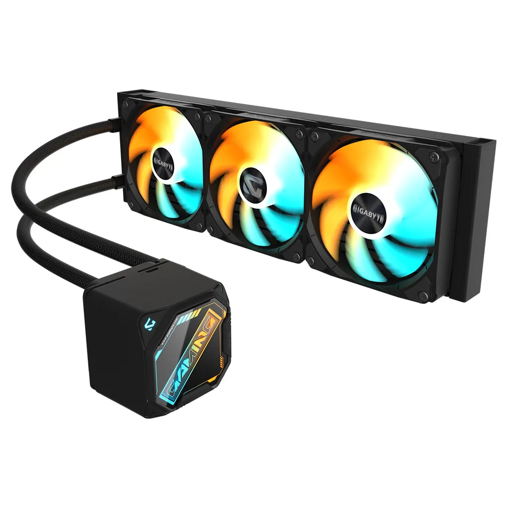 Gigabyte GAMING 360 all-in-one liquid cooler, Intel 1851 / 1700 / 115X / 1200, AMD AM5 / AM4, Color BLACK
