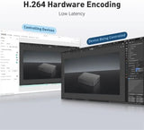 GL.iNet Comet (GL-RM1) Remote KVM Over Internet 4K@30Hz Tailscale Support,Remote Keyboard Video Mouse Install OS Via