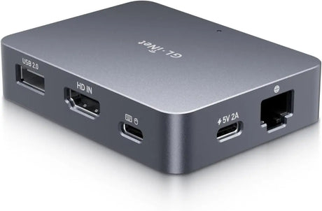 GL.iNet Comet (GL-RM1) Remote KVM Over Internet 4K@30Hz Tailscale Support,Remote Keyboard Video Mouse Install OS Via