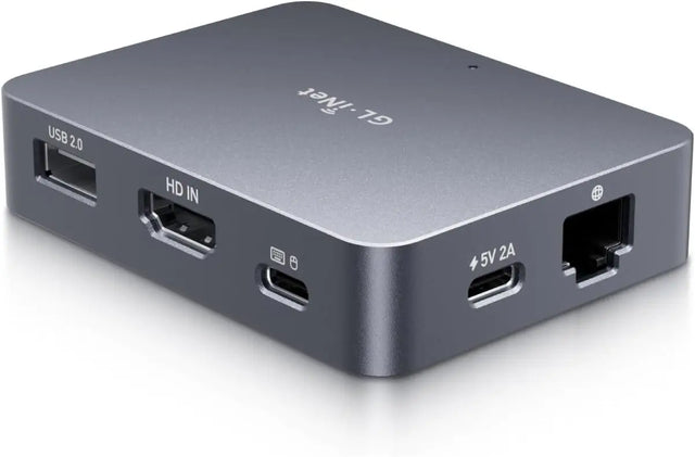 GL.iNet Comet (GL-RM1) Remote KVM Over Internet 4K@30Hz Tailscale Support,Remote Keyboard Video Mouse Install OS Via