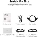 GL.iNet Comet PoE Remote KVM GL-RM1PE with Tailscale 4K Streaming