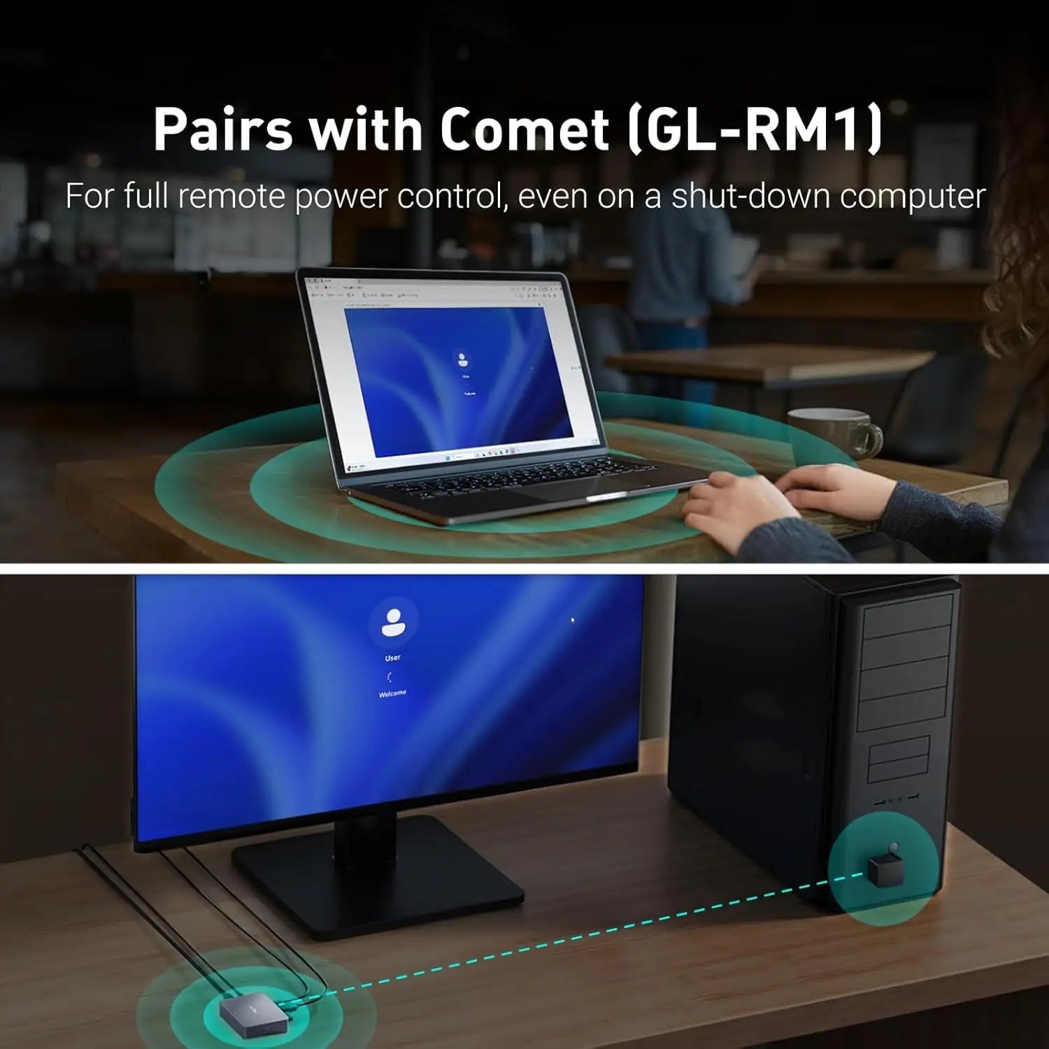 GL.iNet Fingerbot FGB-01 Remote PC Power Controller for comet series KVM