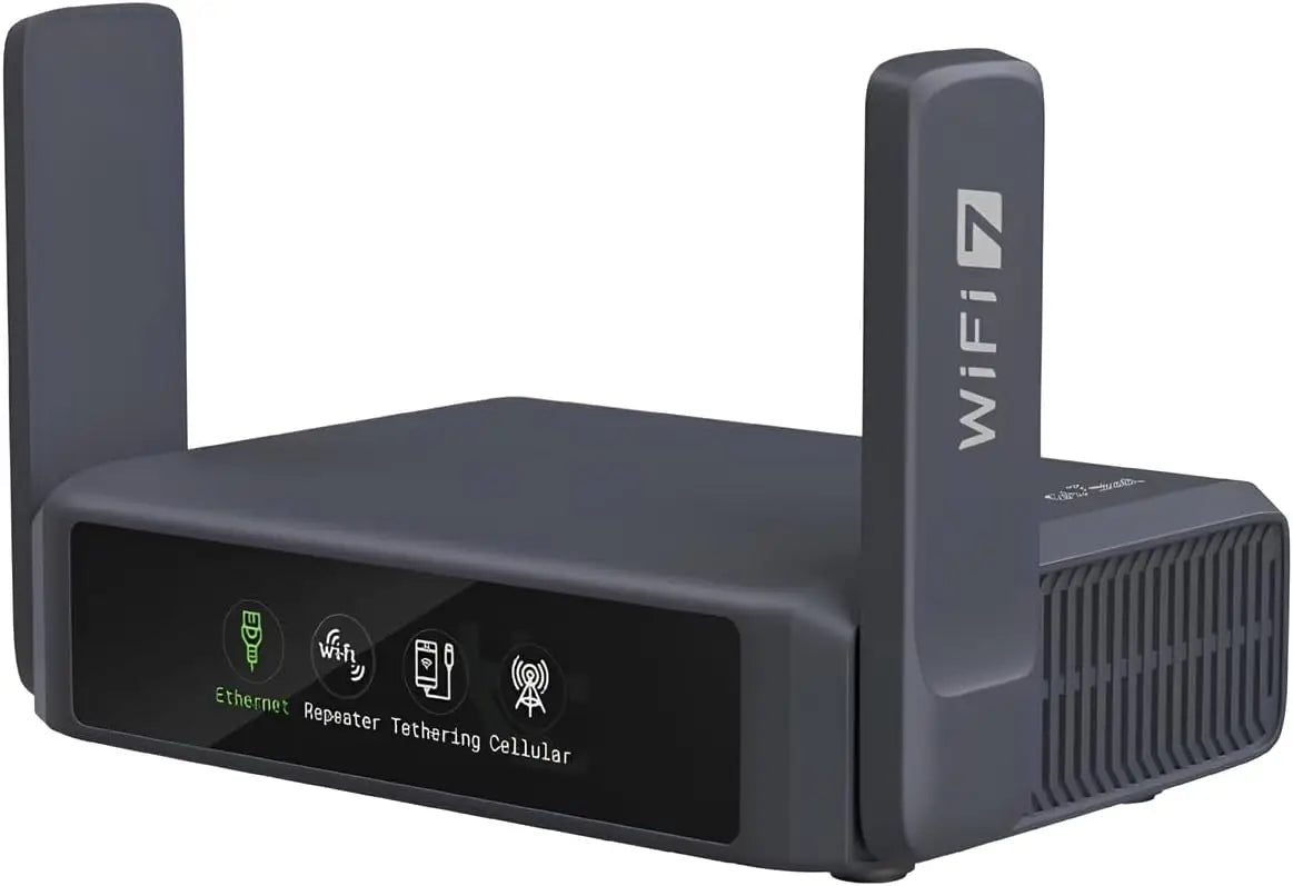 GL.iNet GL-BE3600 (Slate 7) Portable Travel Router Pocket Dual-Band Wi-Fi 7 2.5G VPN Routers WiFi for Public Computer