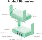 GL.iNet GL-MT3600BE (Beryl 7) Portable Travel Router Pocket Wi-Fi 7 Wireless 2.5G Mini VPN Routers WiFi for Car Public
