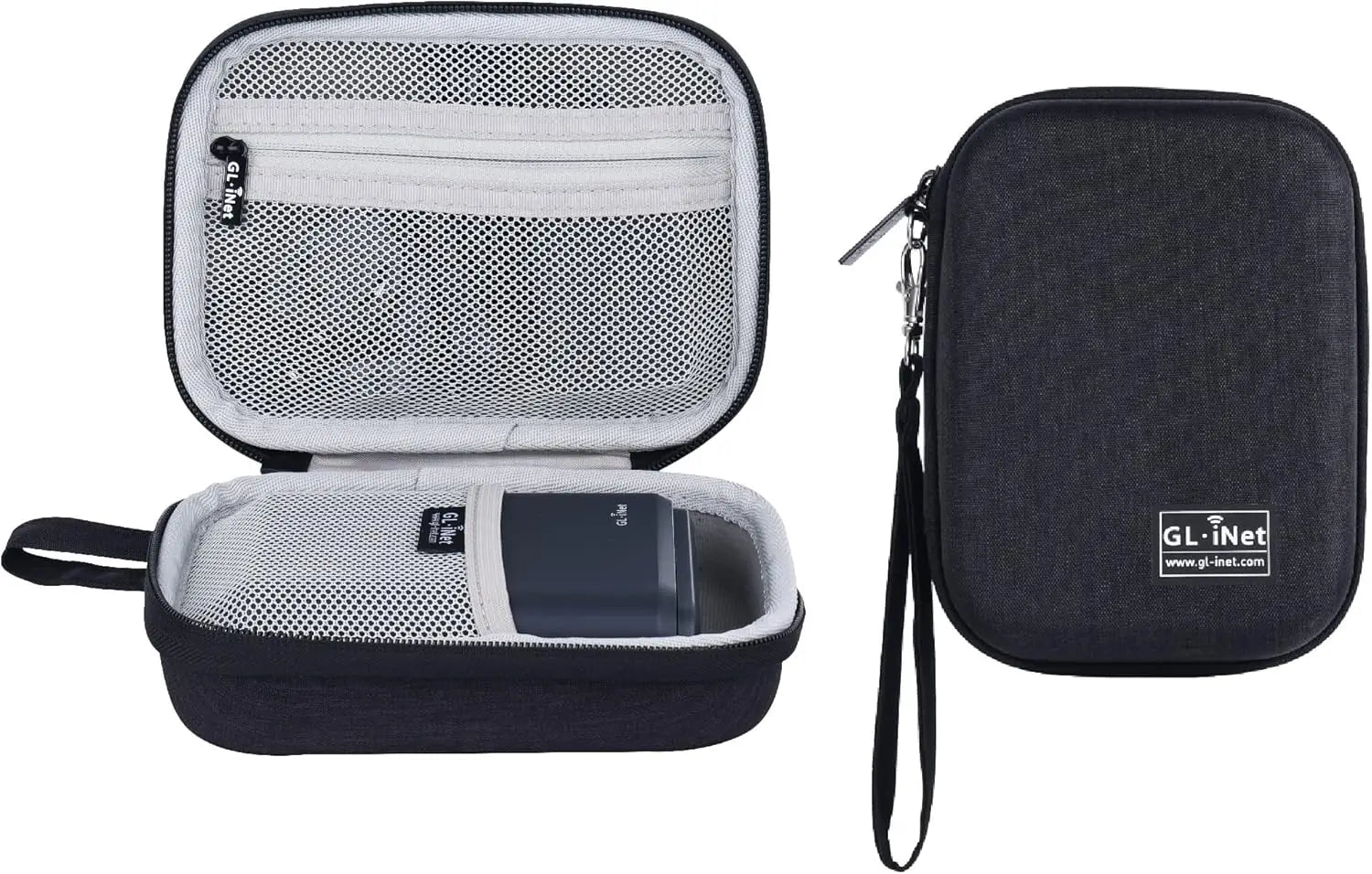 GL.iNet Hard Carrying Travel Router Case for GL-AXT1800/MT3000/SFT1200/A1300/MT1300/E750/XE300/MT300N-V2/AR300M16