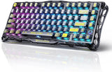 GravaStar Mercury K1 Lite 75% Gaming Keyboard 2.4GHz/BT/Wired Tri-Mode Wireless Gasket Hot Swappable Mechanical