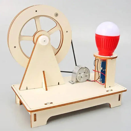 Hand-cranked Generator Student Science and Technology Children’s Handmade Diy Material Random Color