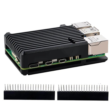 Heatsink Case for Raspberry Pi 5 Aluminum Alloy Armor Passive Cooling 4GB/8GB (Raspberry NOT Included)