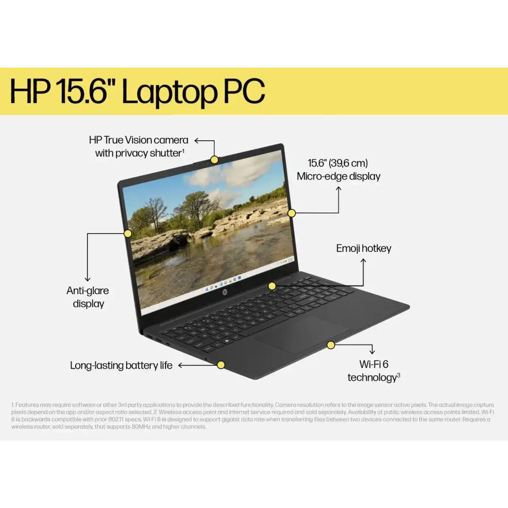 HP 15.6’’ FHD Intel i5-1334U 16GB 256GB SSD Iris X Graphics