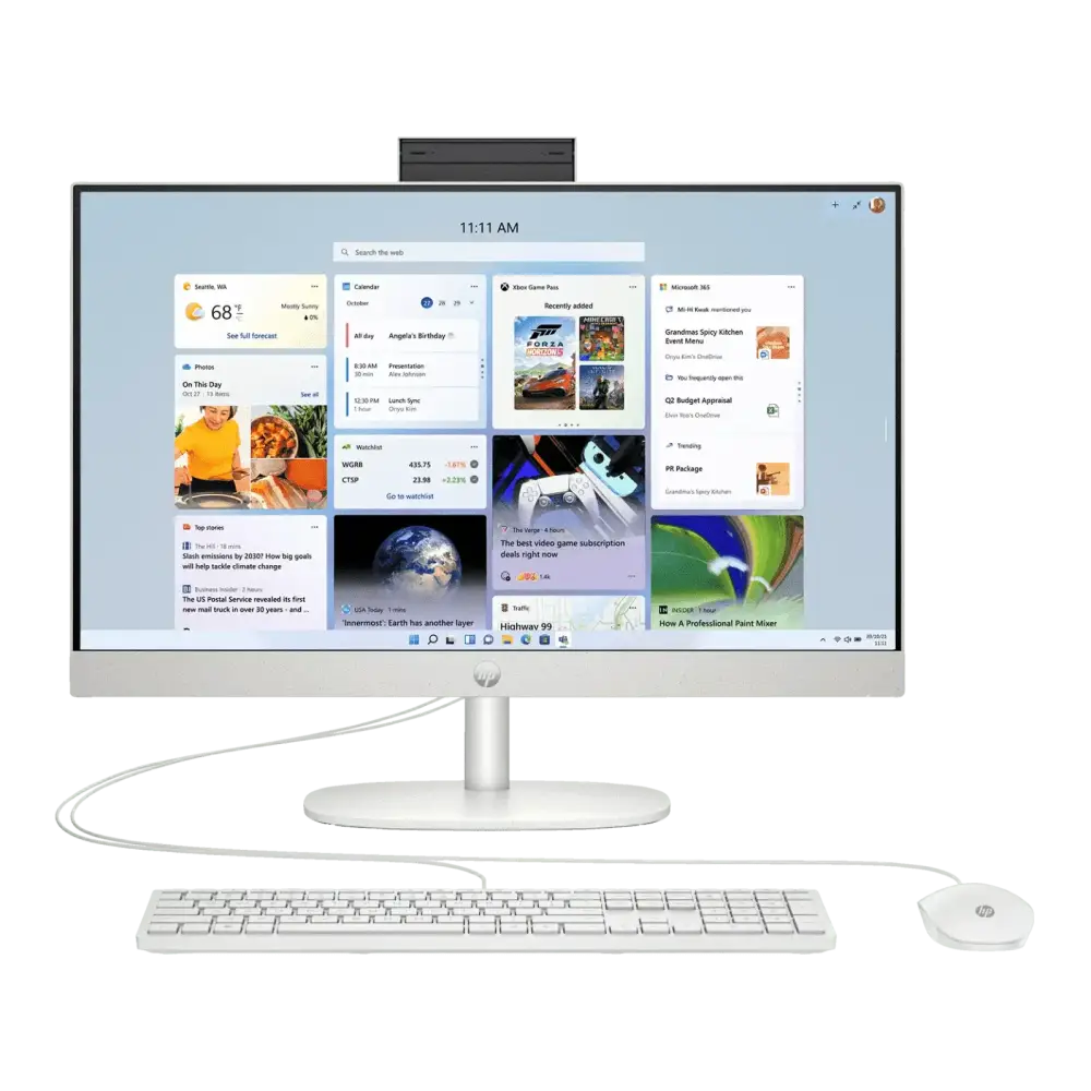 HP All-In-One Desktop 23.8’’ Non-Touch FHD Ultra 7 155U 16GB 512GB SSD