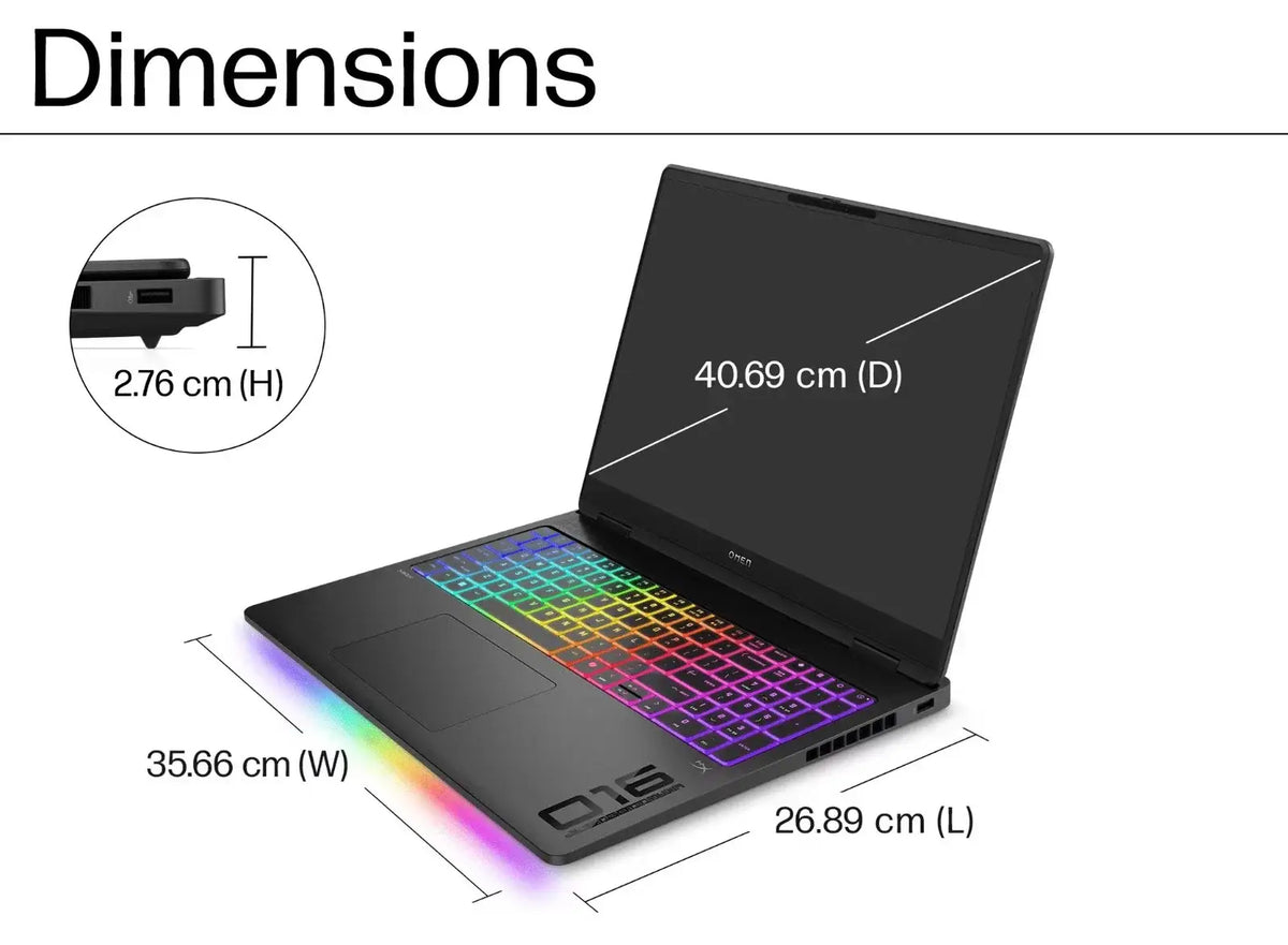 HP Omen Gaming Laptop 16’’ Intel Ultra 9 275HX 32GB 1TB SSD RTX5070Ti