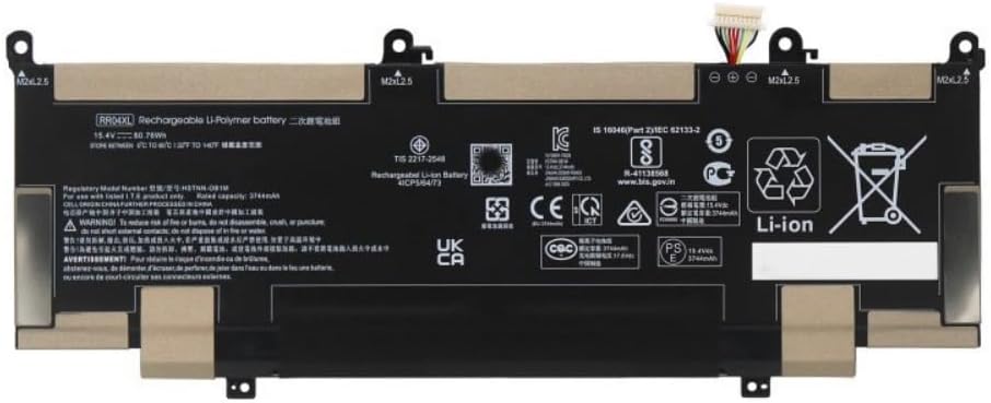 HP RR04XL 15.4V 60.76Wh/3744mAh for Spectre X360 13-aw0005tu TPN-Q225 Battery