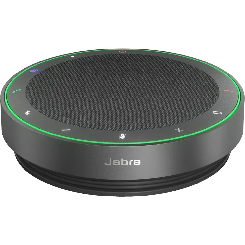 Jabra Speak2 75 Wireless Speaker Phone - Duplex Audio - Noise Cancelling - Teams Cert - IP64 Rated - USB + Bluetooth