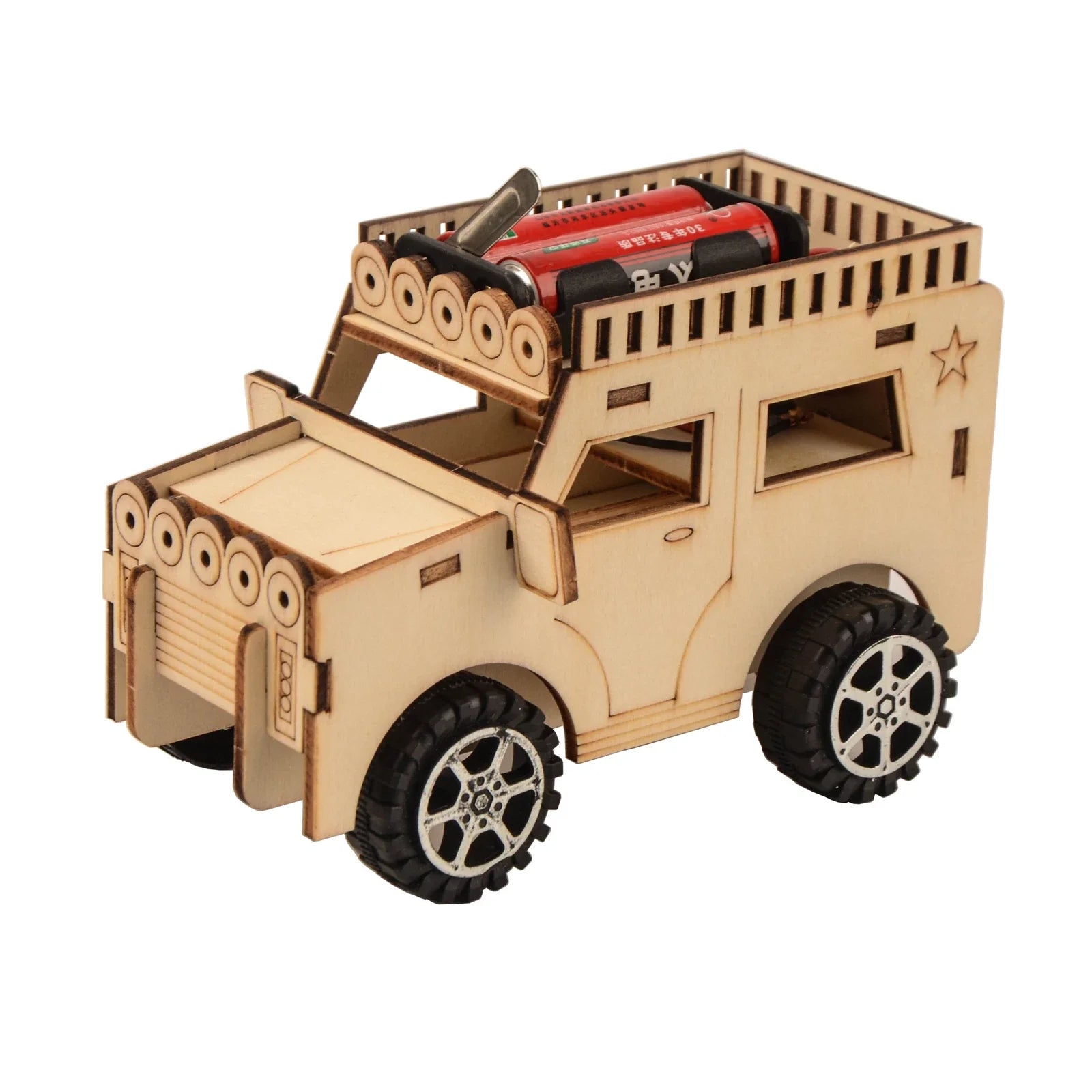 Jeep Electric Toy Diy Model