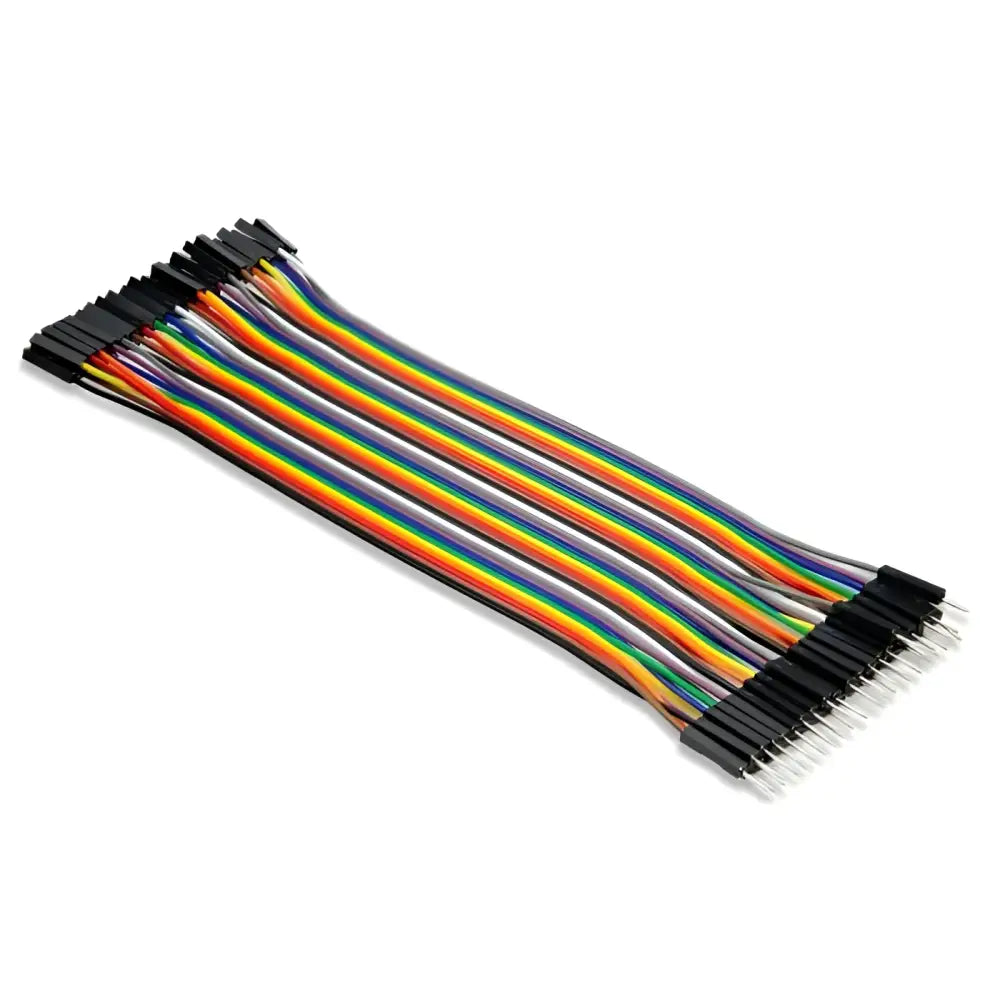 Jumper Wire 20cm Ribbon (M/F 40pcs)