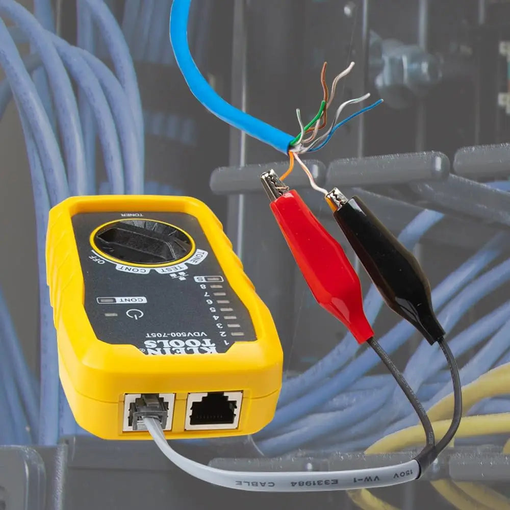 Klein Tools VDV500-705 Tone and Probe Test Trace Kit – Wire Toning Tracing Pin-to-Pin Map Testing for Non-Active Lines