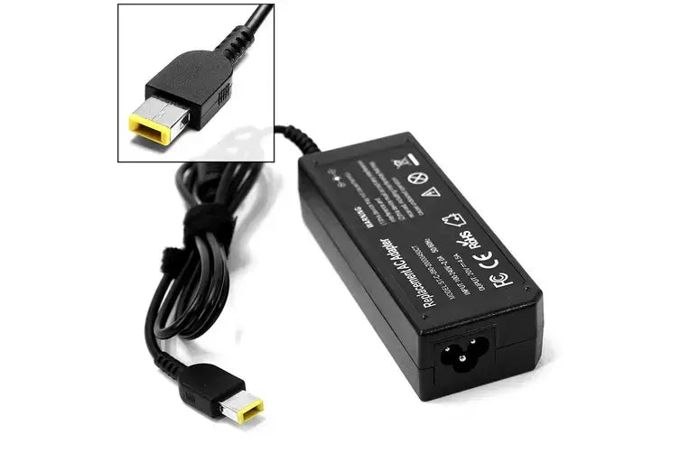 Lenovo 90W AC Power Adapter laptop Charger, Rectangle connector(with pin inside)