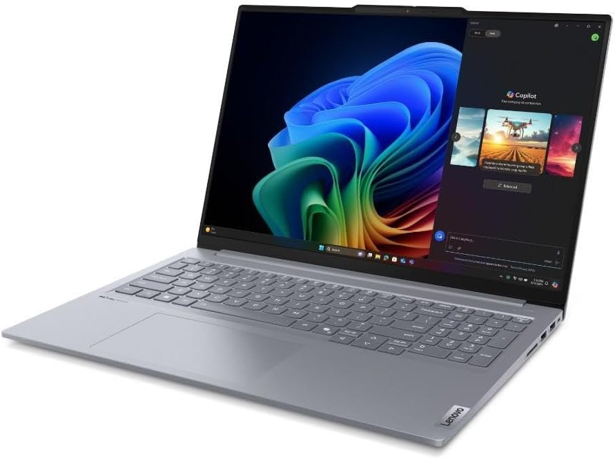 Lenovo ThinkBook 16 G7 Business Laptop 16’’ WUXGA (1920x1200) IPS Display Snapdragon X Plus Processor Integrated